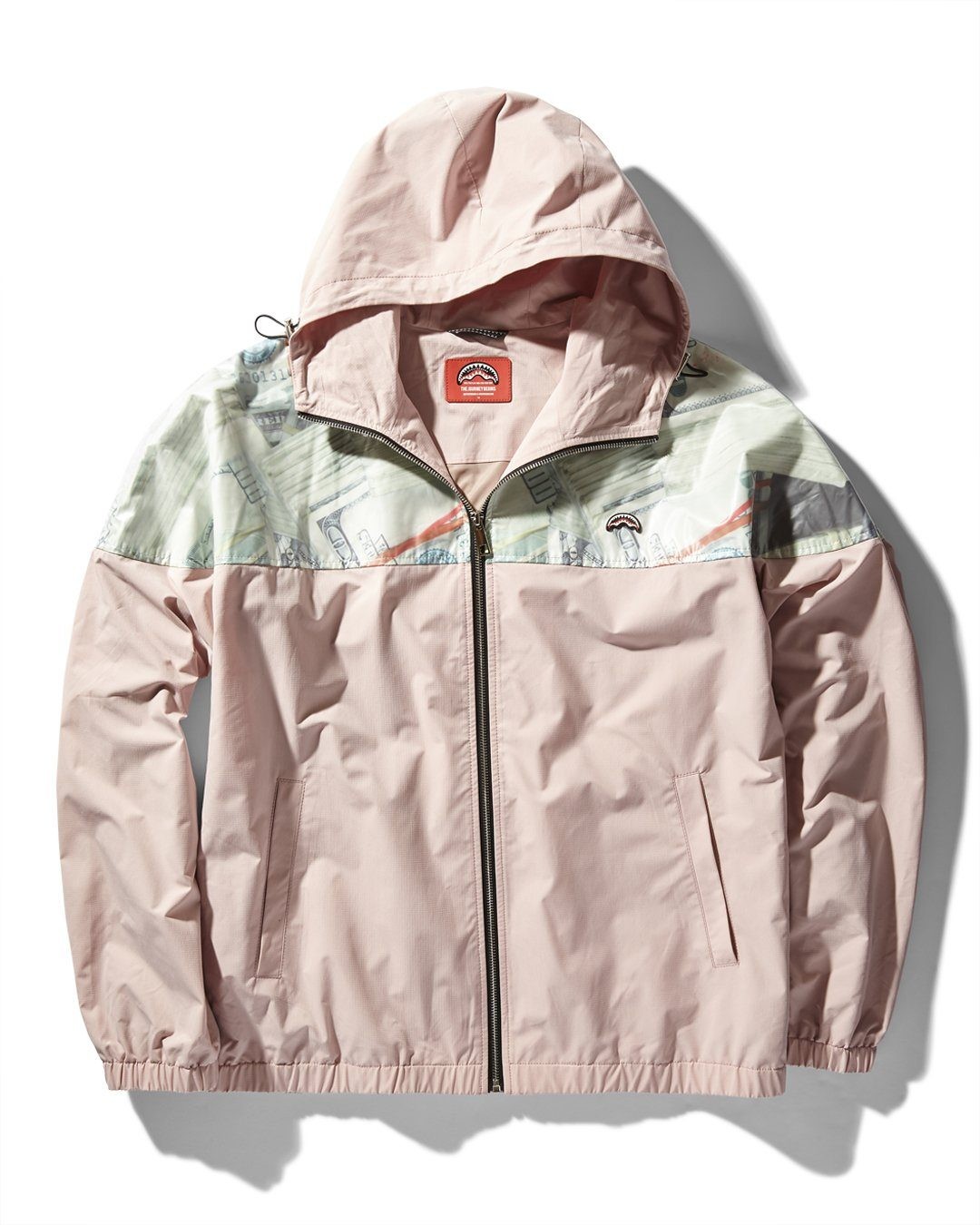 MONEY STACKS WINDBREAKER (PINK) - HIGH QUALITY AND INEXPENSIVE - MONEY STACKS WINDBREAKER (PINK) HIGH QUALITY AND INEXPENSIVE-31