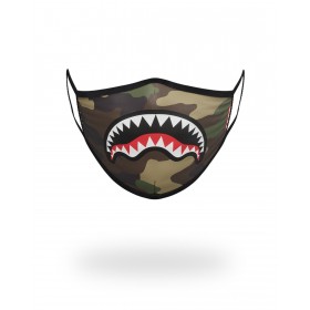 CAMO SHARKMOUTH FORM-FITTING MASK - HIGH QUALITY AND INEXPENSIVE