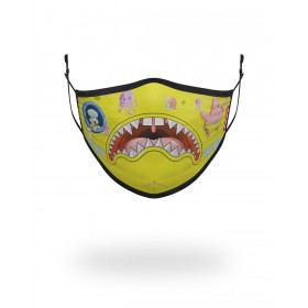 ADULT SPONGEBOB JAPAN SHARK FORM FITTING FACE-COVERING - HIGH QUALITY AND INEXPENSIVE