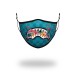 ADULT BLOSSOM SHARK FORM FITTING FACE MASK - HIGH QUALITY AND INEXPENSIVE