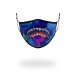 ADULT COLOR DRIP FORM FITTING FACE MASK - HIGH QUALITY AND INEXPENSIVE