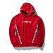 VERTICAL TRIBE HOODY (RED) - HIGH QUALITY AND INEXPENSIVE
